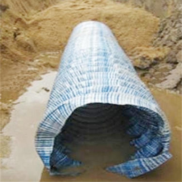 软式透水管排水施工